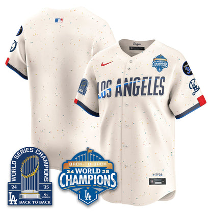 LAD Alternate Gold Vapor Limited Jersey - 9x Champs - All Stitched