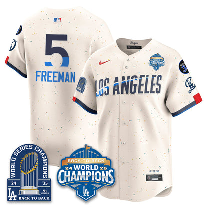 LAD Alternate Gold Vapor Limited Jersey - 9x Champs - All Stitched