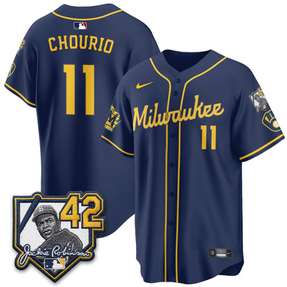 MIL 2026 Jackie Robinson Patch Vapor Limited Jersey - All Stitched
