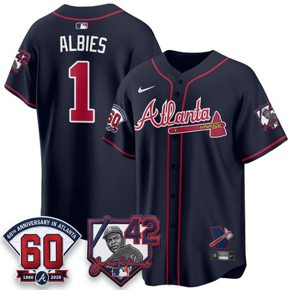 ATL 2026 Jackie Robinson Day Vapor Limited Red Jersey - All Stitched