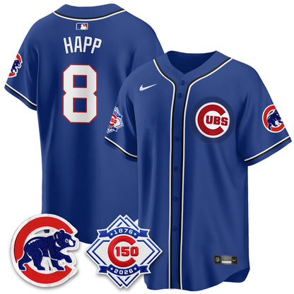 CHC 150th Anniversary Black Out Style Vapor Premier Limited Jersey - All Stitched