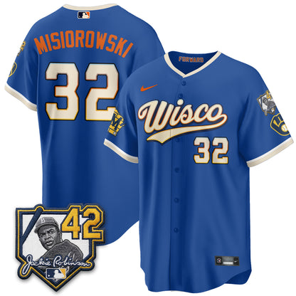 MIL 2026 Jackie Robinson Patch Vapor Limited Jersey - All Stitched