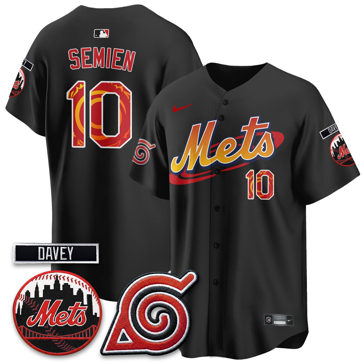 NYM x Naruto Nights 2026 Vapor Limited Jersey - All Stitched V3