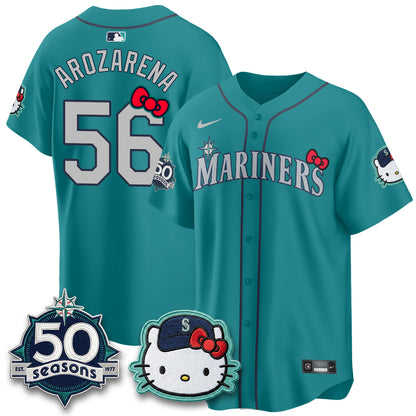 SEA x Meow KT Night Limited Pink Jersey - All Stitched