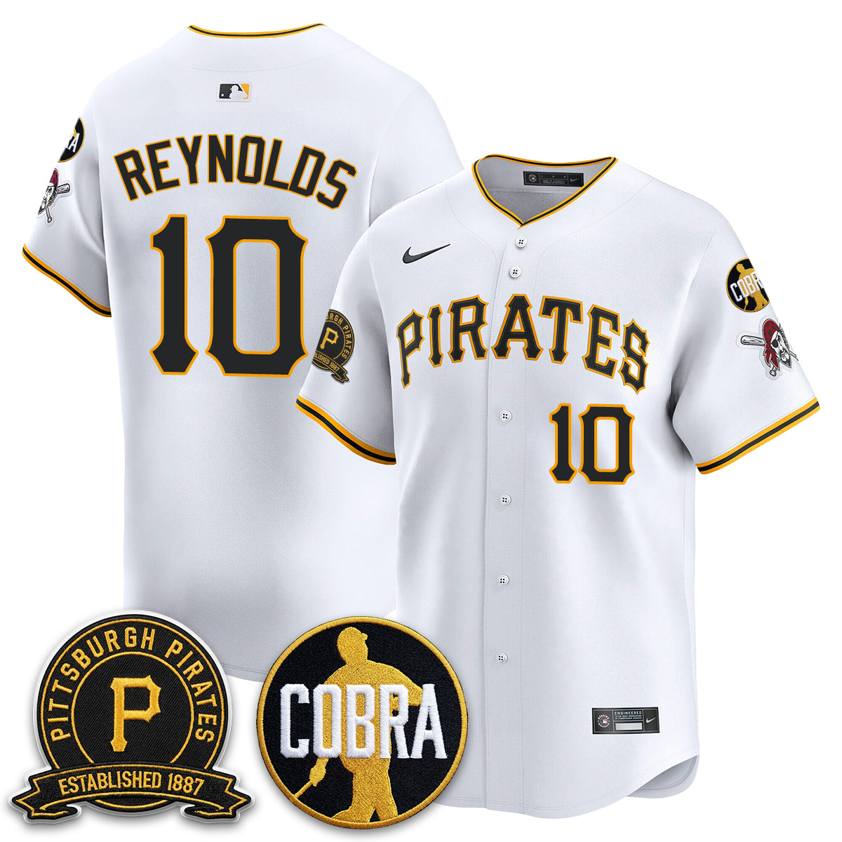 PIT Vapor Limited Jersey - Cobra & Est 1887 Patch - All Stitched