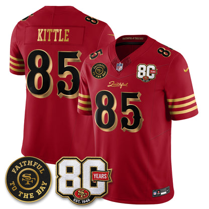 SF “Rivalries” Vapor Limited Jersey - Faithful To The Bay Patch - All Stitched