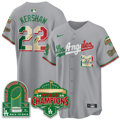 LAD Mexico Vapor Limited Jersey - 9x & B2B Champs - All Stitched