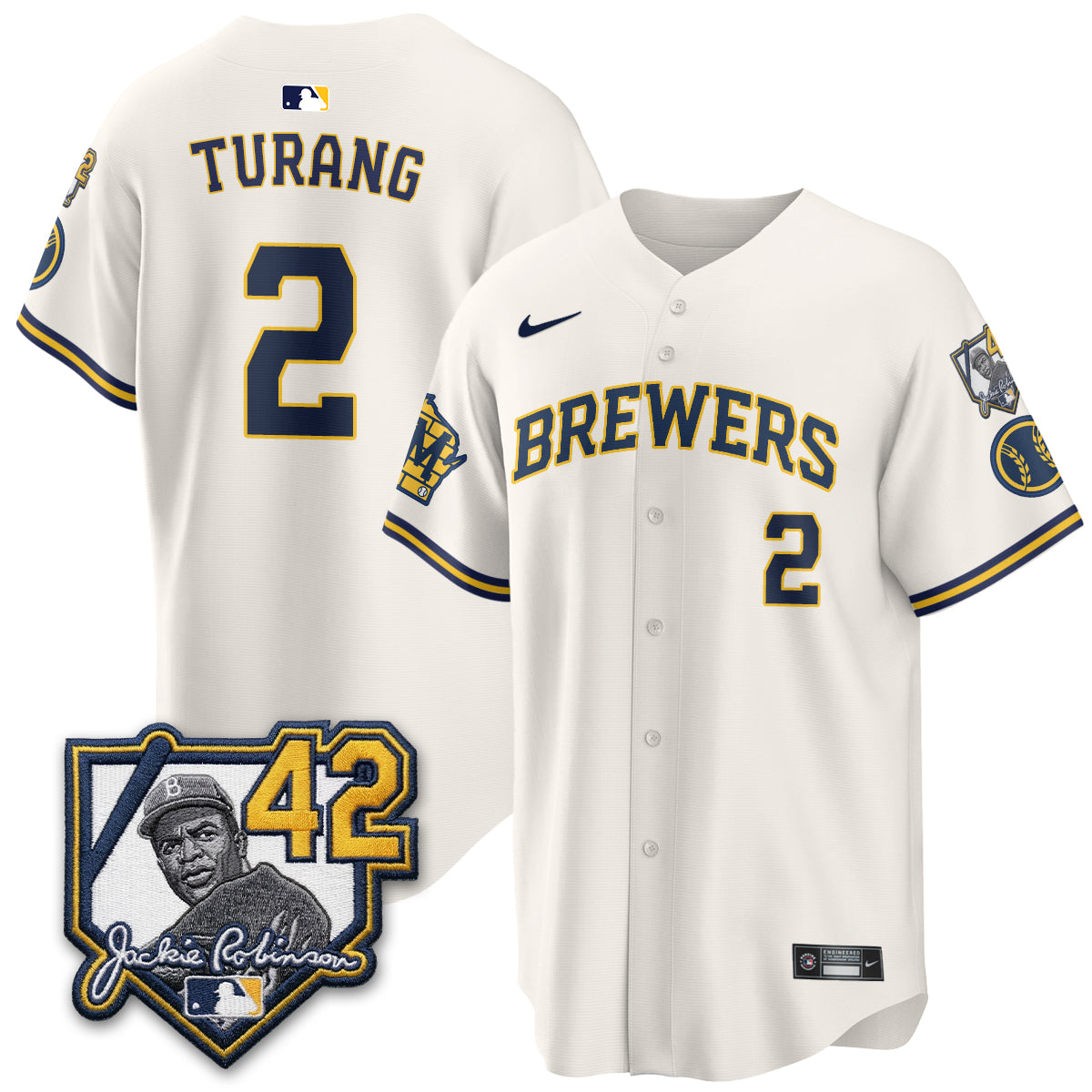 MIL 2026 Jackie Robinson Patch Vapor Limited Jersey - All Stitched