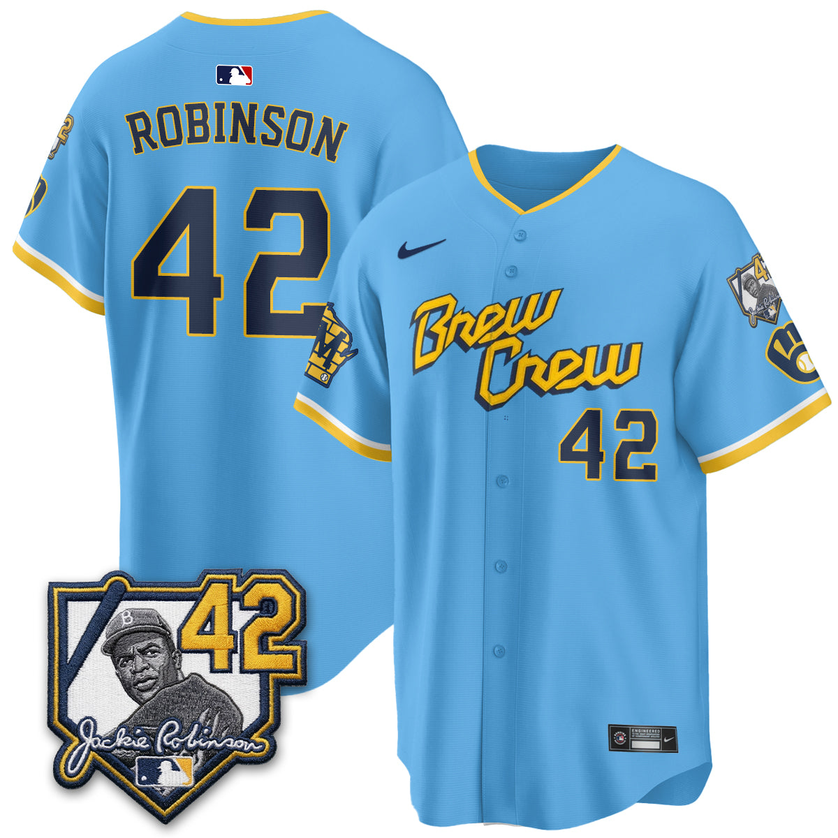 MIL 2026 Jackie Robinson Patch Vapor Limited Jersey - All Stitched