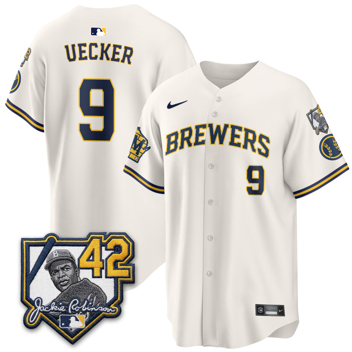 MIL 2026 Jackie Robinson Patch Vapor Limited Jersey - All Stitched