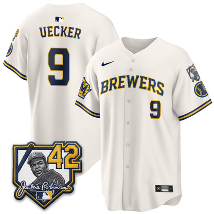 MIL 2026 Jackie Robinson Patch Vapor Limited Jersey - All Stitched