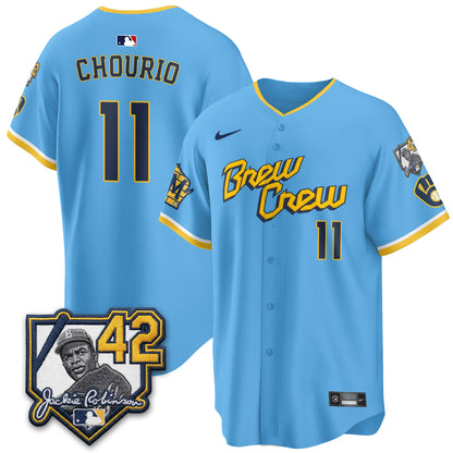 MIL 2026 Jackie Robinson Patch Vapor Limited Jersey - All Stitched