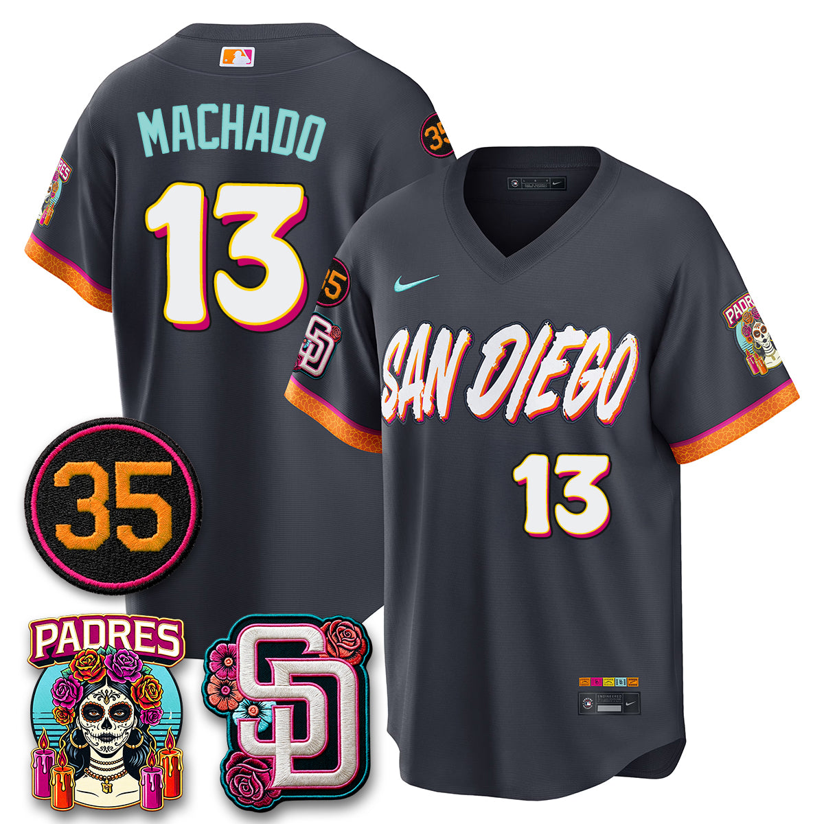 SD 2026 City Connect Vapor Limited Jersey - All Stitched V3
