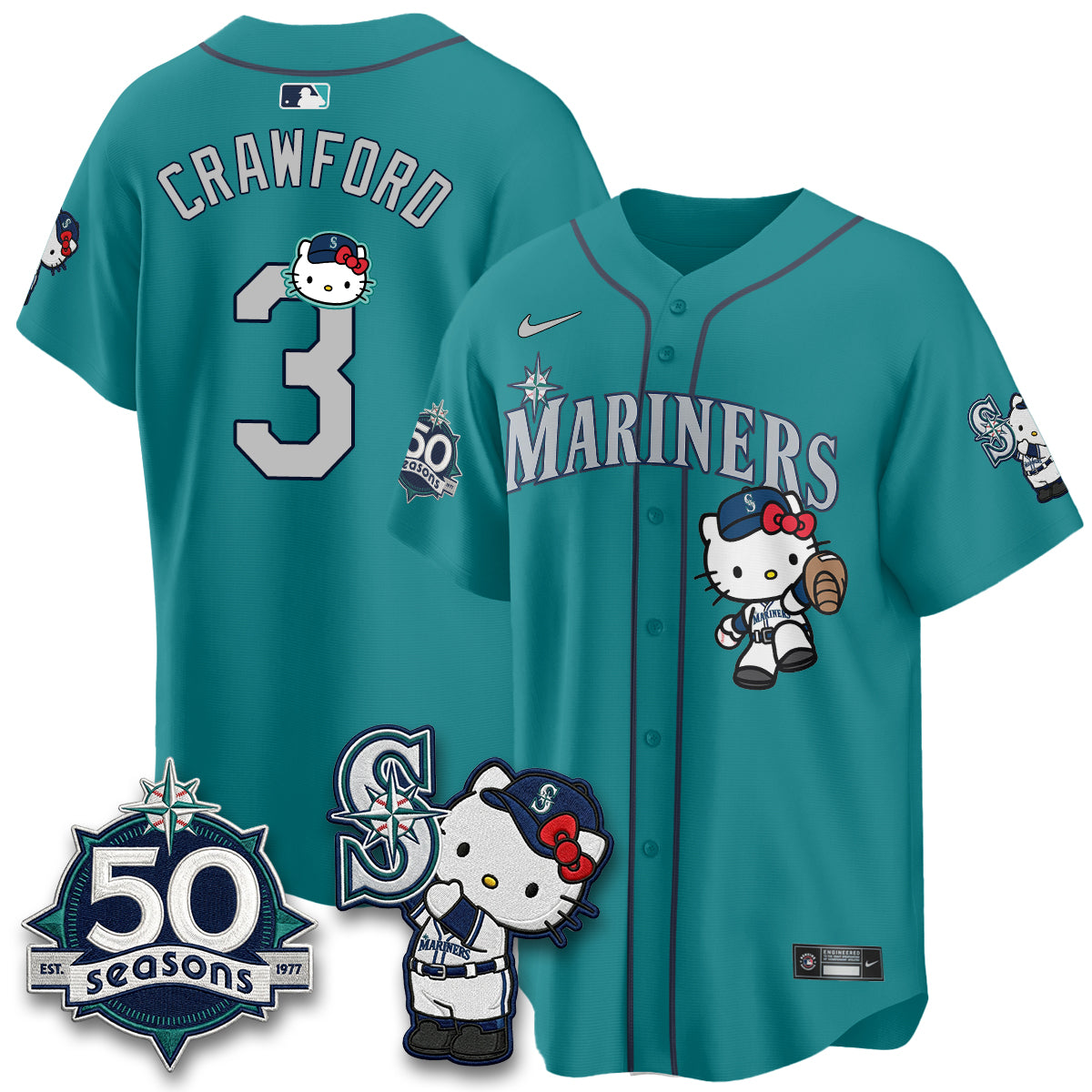 SEA x Meow KT Night Limited Jersey - All Stitched V2