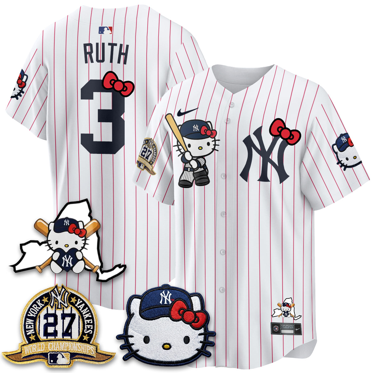 NYY Meow KT 2026 Vapor Limited Jersey - All Stitched