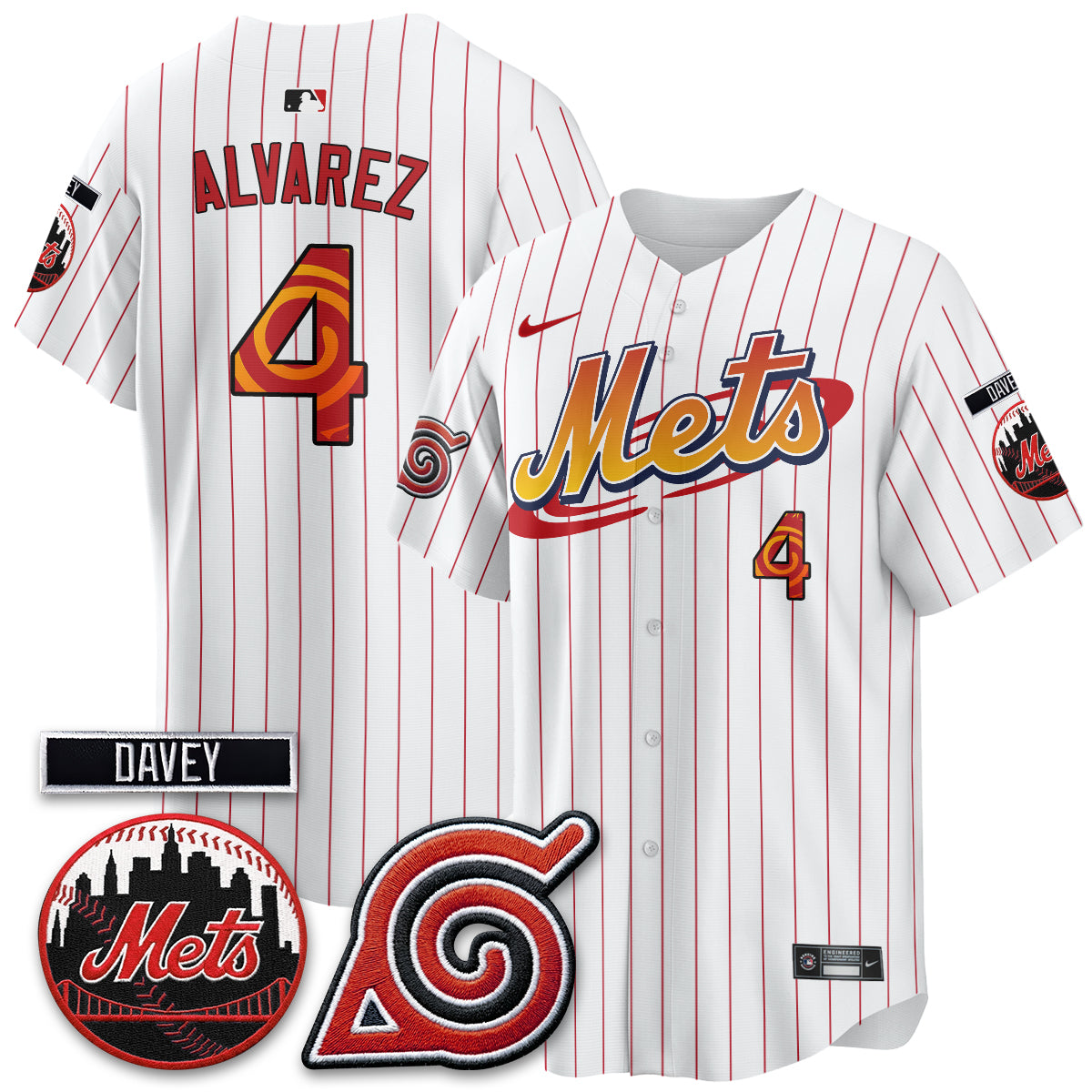 NYM x Naruto Nights 2026 Vapor Limited Jersey - All Stitched V3
