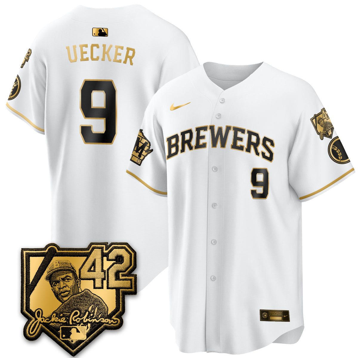 MIL 2026 Jackie Robinson Patch Vapor Limited Jersey - All Stitched