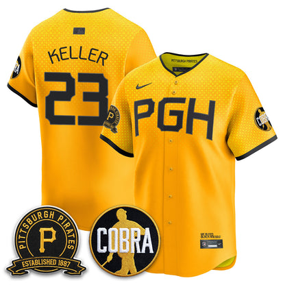 PIT Vapor Limited Jersey - Cobra & Est 1887 Patch - All Stitched