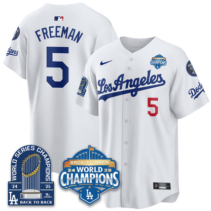 LAD Alternate Gold Vapor Limited Jersey - 9x Champs - All Stitched