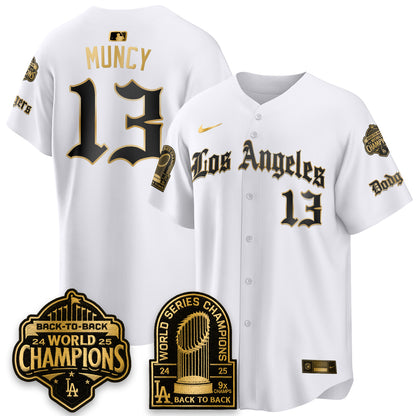LAD WS Champions Back 2 Back Patch Vapor Premier Limited Gothic Edition Jersey - All Stitched