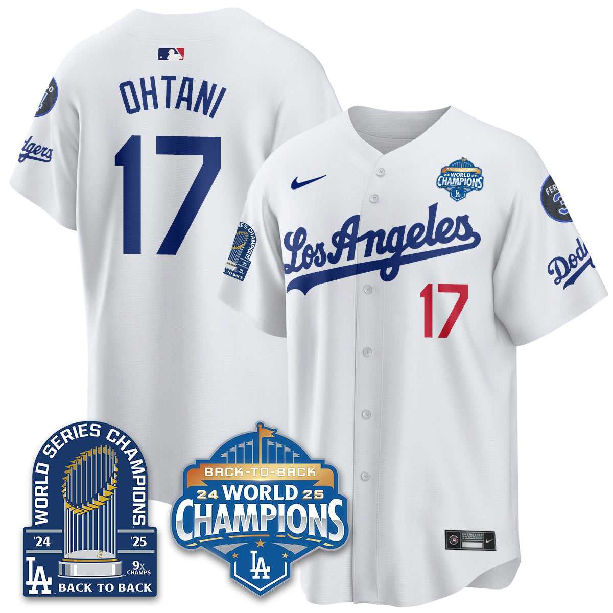 LAD Alternate Gold Vapor Limited Jersey - 9x Champs - All Stitched