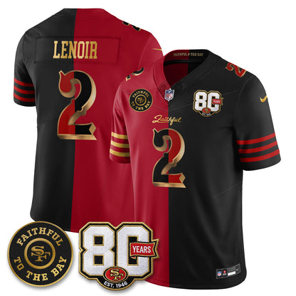 SF “Rivalries” Vapor Limited Jersey - Faithful To The Bay Patch - All Stitched