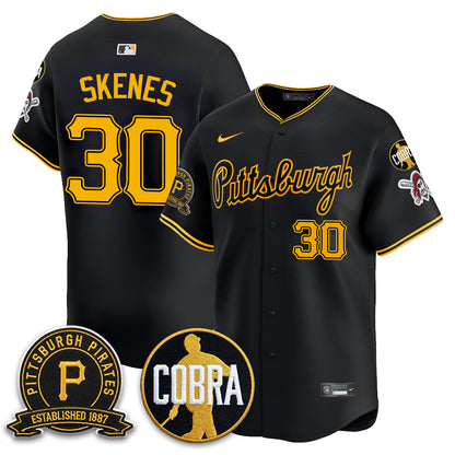 PIT Vapor Limited Jersey - Cobra & Est 1887 Patch - All Stitched