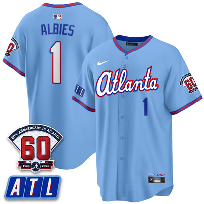 ATL 2026 60th Anniversary Vapor Limited Red Jersey - All Stitched
