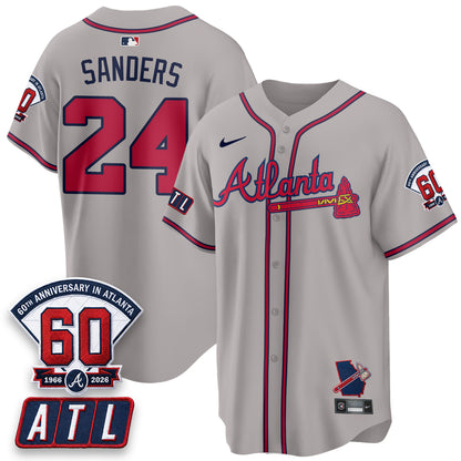 ATL 2026 60th Anniversary Vapor Limited Red Jersey - All Stitched