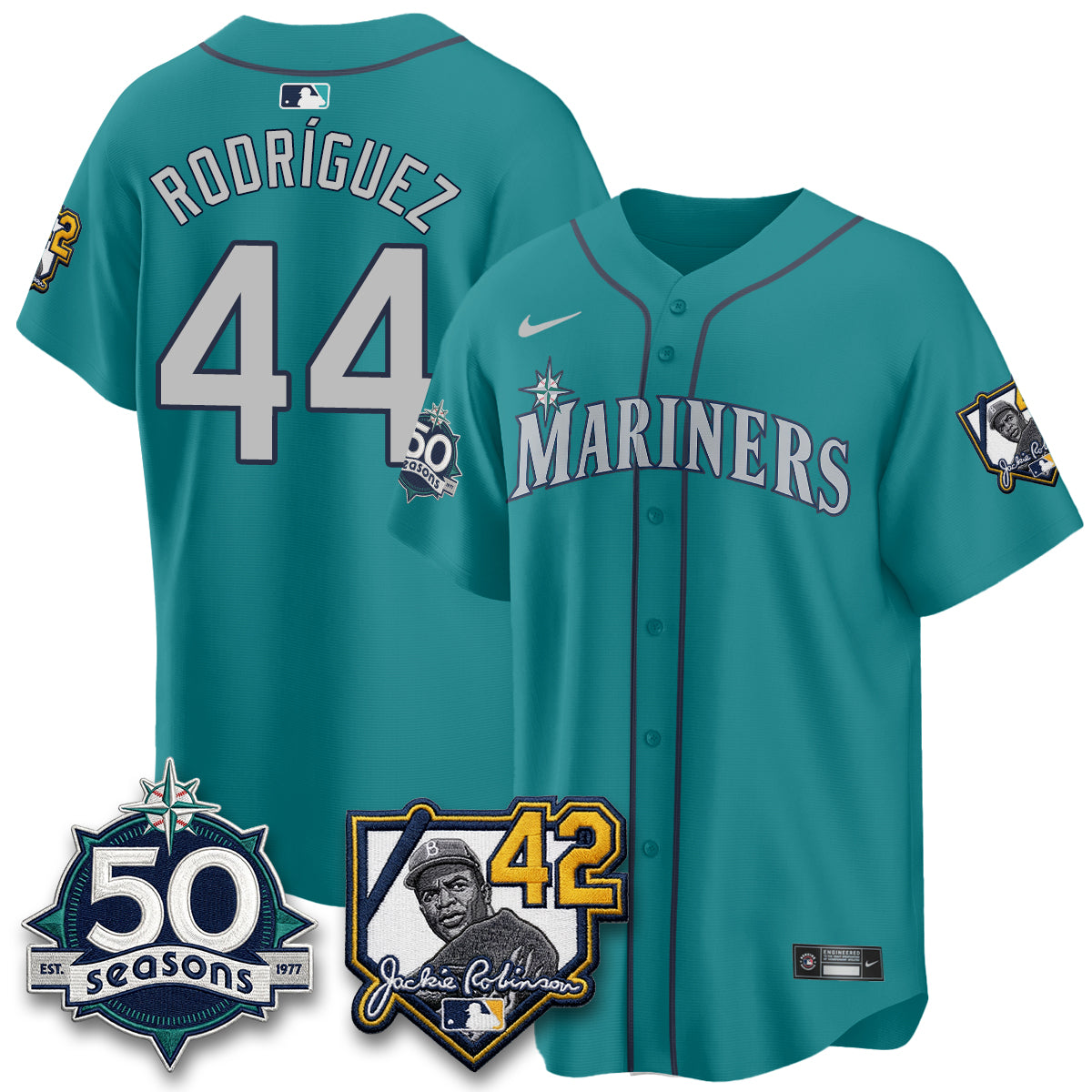 SEA 2026 Jackie Robinson New Era Vapor Limited Jersey - All Stitched