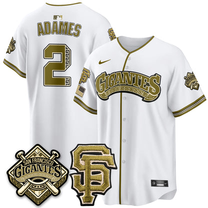 SF New Era Olive 2026 Armed Forces Day Jersey - All Stitched