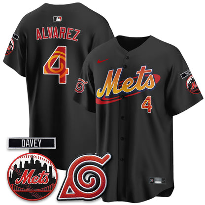 NYM x Naruto Nights 2026 Vapor Limited Jersey - All Stitched V3