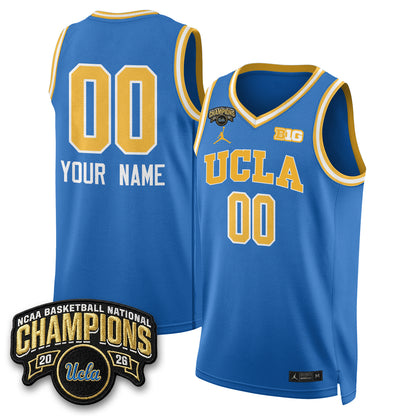 UCLA Women's Basketball Champion 2026 Limited Custom Jersey -  All Stitched