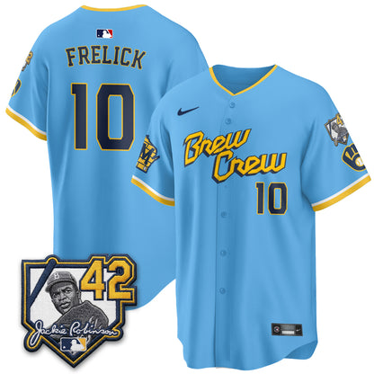 MIL 2026 Jackie Robinson Patch Vapor Limited Jersey - All Stitched