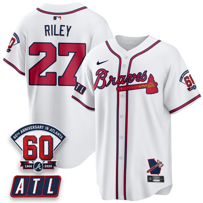 ATL 2026 60th Anniversary Vapor Limited Red Jersey - All Stitched