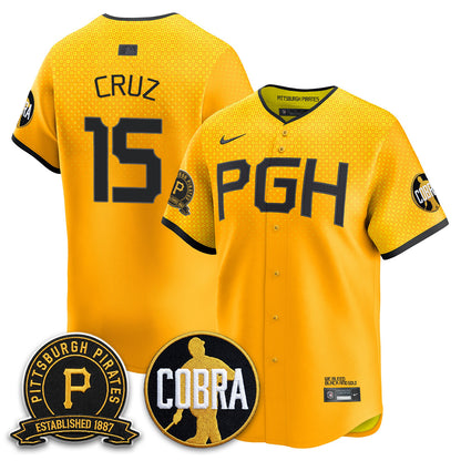 PIT Vapor Limited Jersey - Cobra & Est 1887 Patch - All Stitched