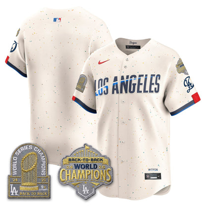 LAD "Gold Collection" Limited Navy Alternate Jersey - 9x & B2B Champs - All Stitched