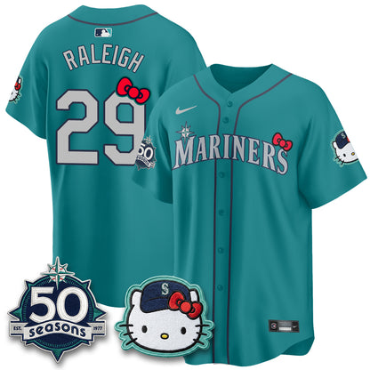 SEA x Meow KT Night Limited Pink Jersey - All Stitched