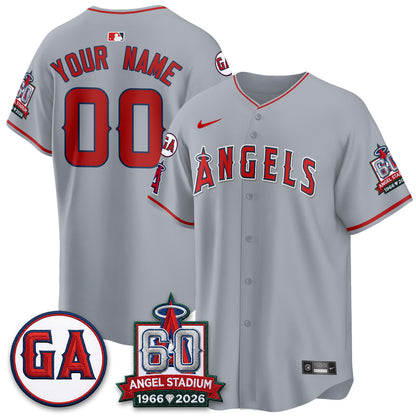 LAA 60th Anniversary Vapor Custom Jersey - All Stitched V3