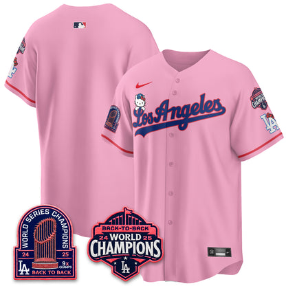 LAD x Hello Kitty Night 2026 Vapor Pink Jersey - All Stitched - V2