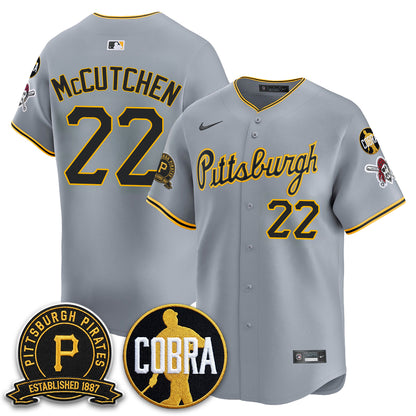 PIT Vapor Limited Jersey - Cobra & Est 1887 Patch - All Stitched