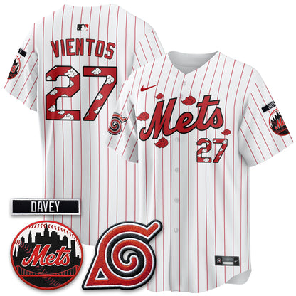NYM x Naruto Nights 2026 Vapor Limited  Black Jersey - All Stitched