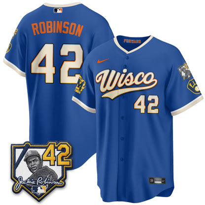 MIL 2026 Jackie Robinson Patch Vapor Limited Jersey - All Stitched