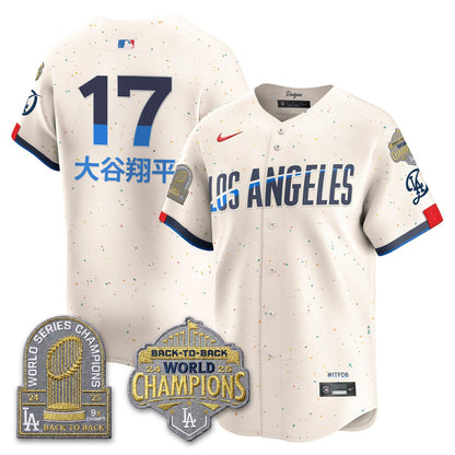 LAD "Gold Collection" Limited Navy Alternate Jersey - 9x & B2B Champs - All Stitched