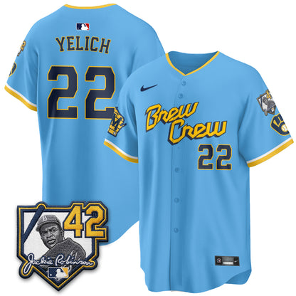 MIL 2026 Jackie Robinson Patch Vapor Limited Jersey - All Stitched