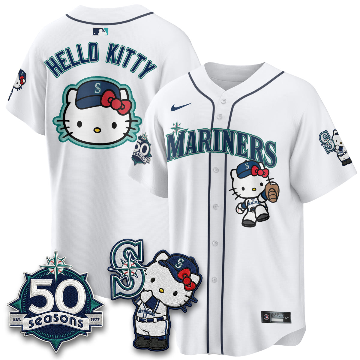 SEA x Meow KT Night Limited Jersey - All Stitched V2