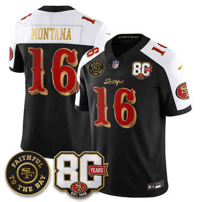 SF “Rivalries” Vapor Limited Jersey - Faithful To The Bay Patch - All Stitched