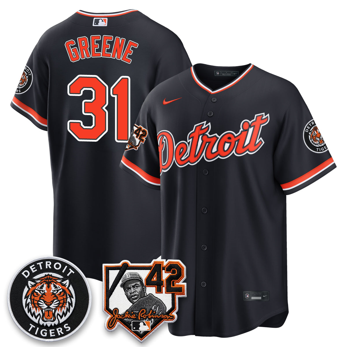 DET 2026 Jackie Robinson Day Vapor Limited Jersey - All Stitched
