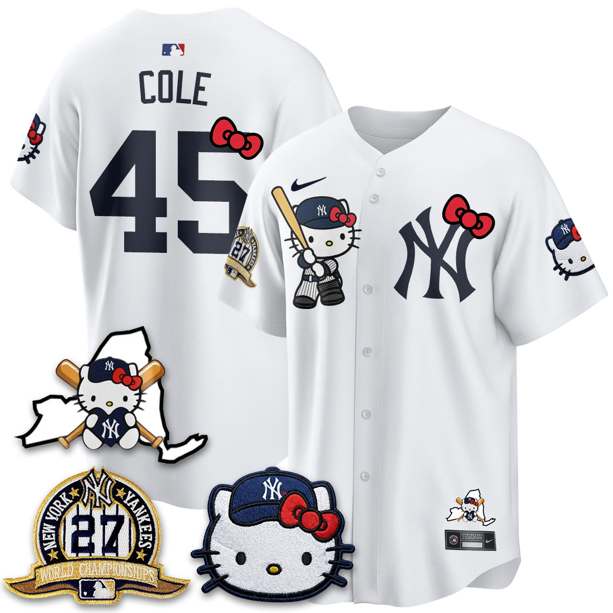 NYY Meow KT 2026 Vapor Limited Jersey - All Stitched
