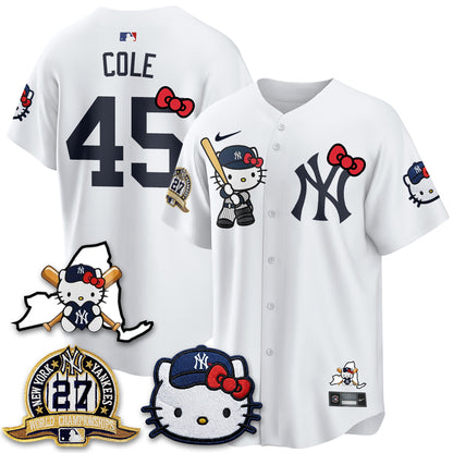 NYY Meow KT 2026 Vapor Limited Jersey - All Stitched